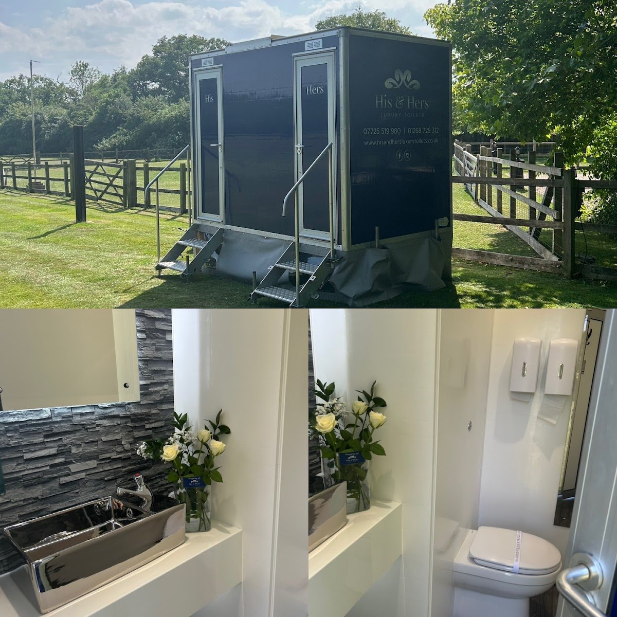 His & Hers Luxury Toilets